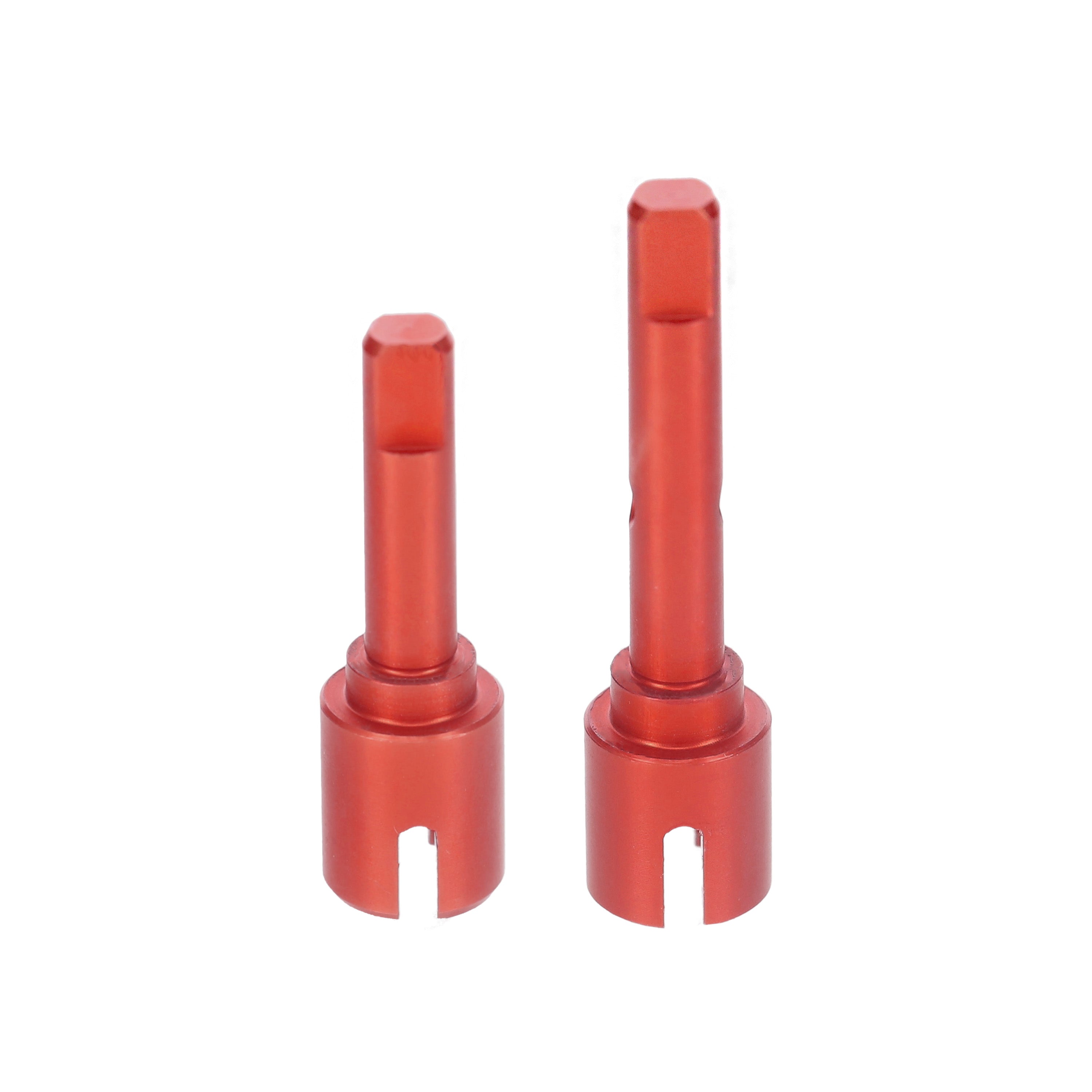 PrecisionGeek Red Aluminium Replacement for Tamiya TT-01 Prop Joint Set